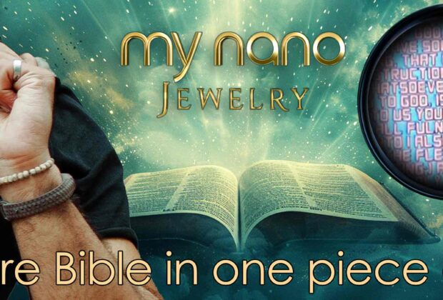 Christian Jewelry for Guys Bible Inside Bracelet Collection by My Nano Jewelry